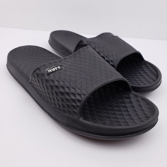 Hytt Other - NEW Hytt Mens Size 11 Black Shower Sandal Slides